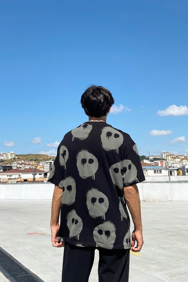 Paint Splash Oversize Tshirt