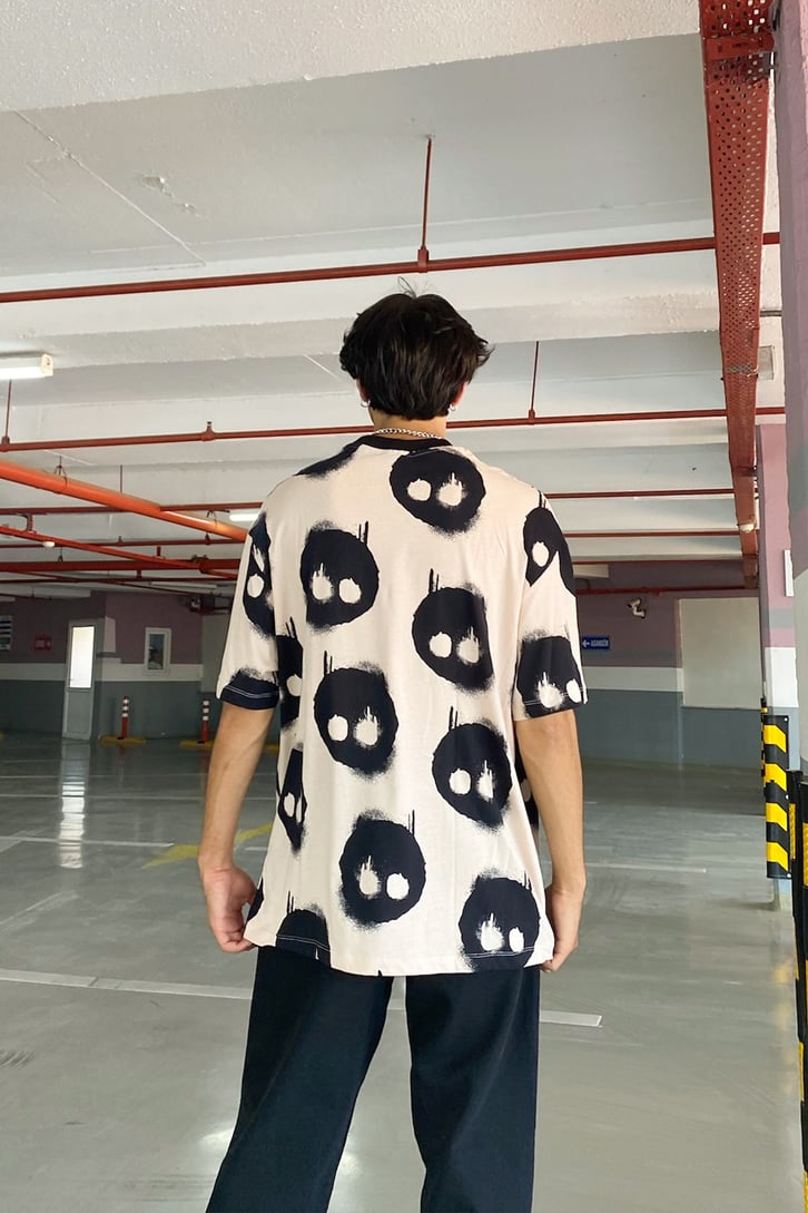 Paint Splash Oversize Tshirt