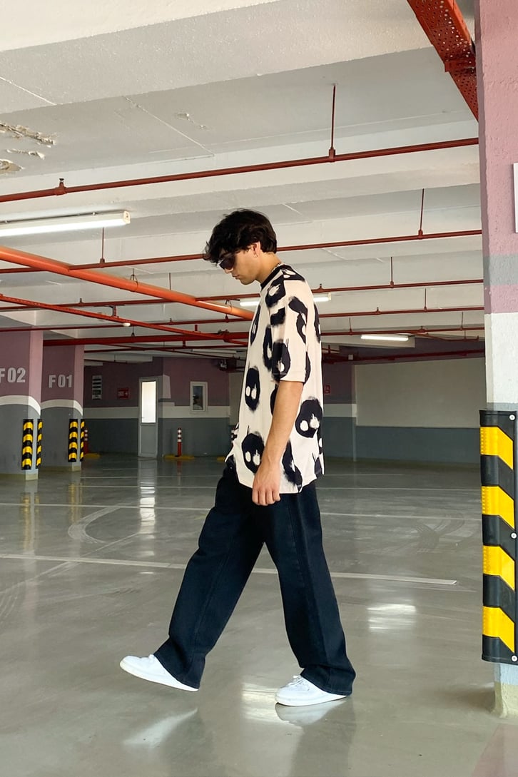Paint Splash Oversize Tshirt
