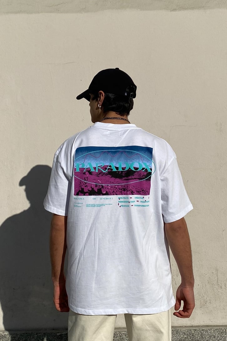 Paradox Oversize Printed Tee