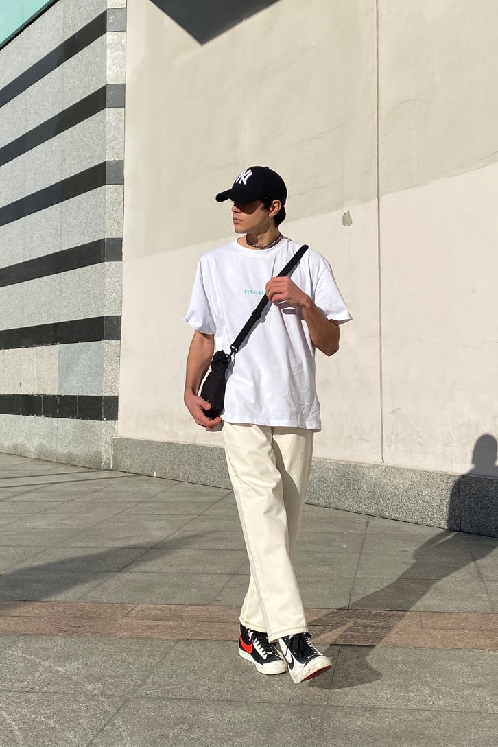 Paradox Oversize Printed Tee