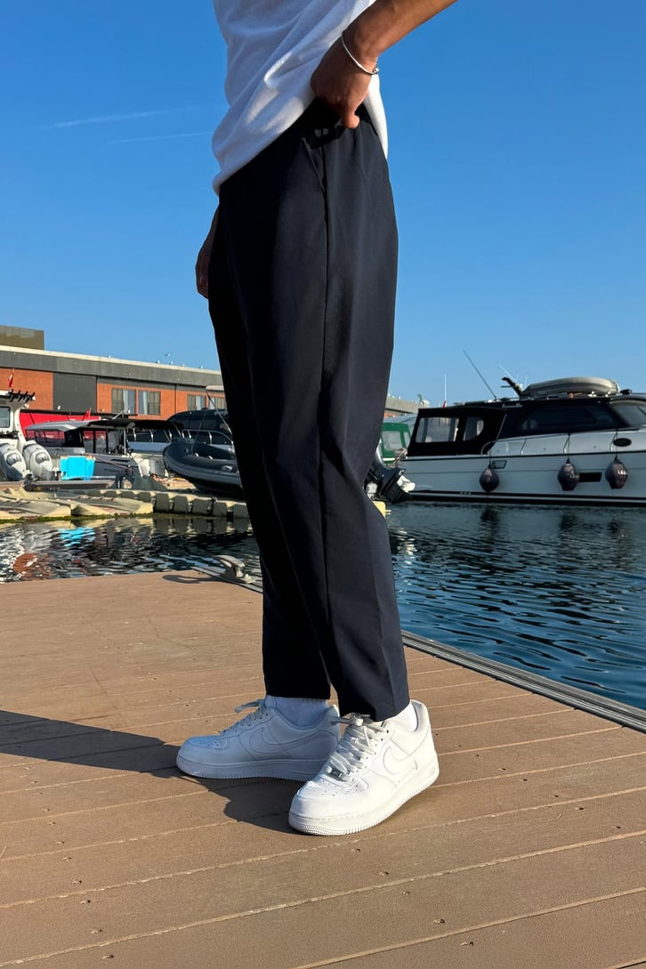 Paraşüt Kumaş Boyfriend Kalıp Pantolon