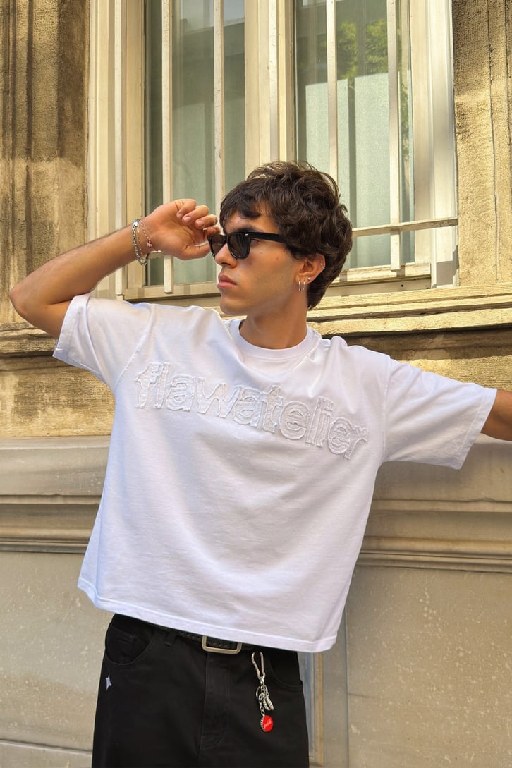 Patch Boxy Tee