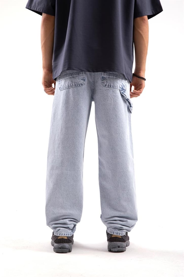 Patch Detay Baggy Jean