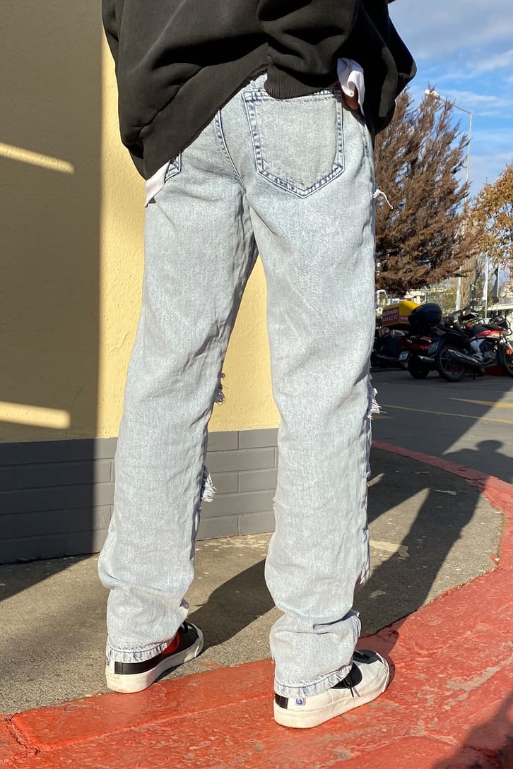 Patchwork Cep Detay Special Edition Premium Losse Fit Jean
