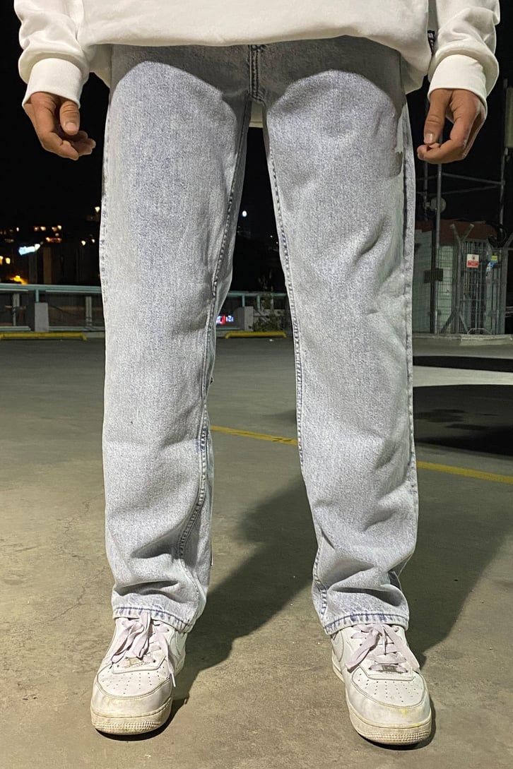 PATCHWORK SMILE BASKILI BAGGY JEAN