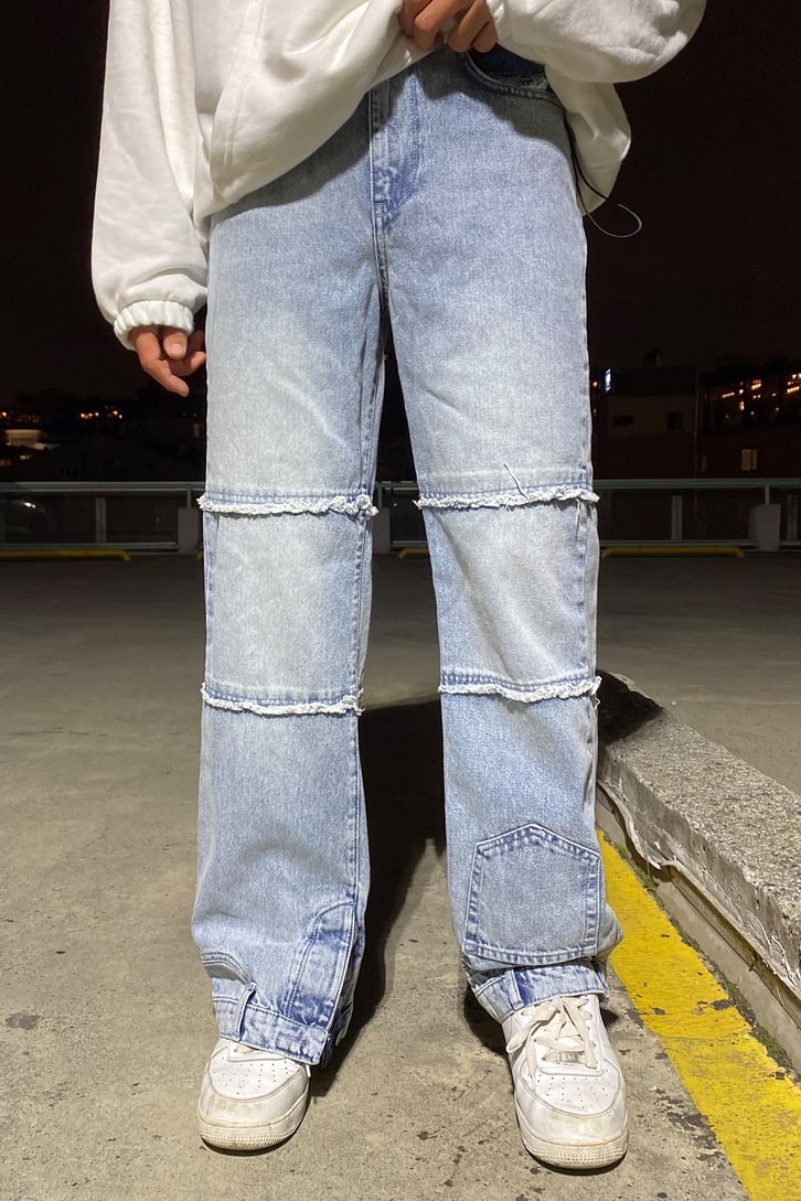 Patchwork Urban Culture Premium Losse Fit Jean
