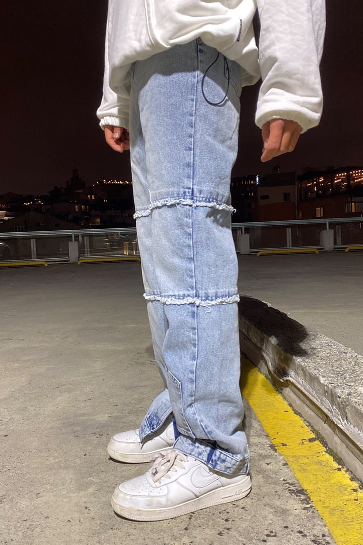 Patchwork Urban Culture Premium Losse Fit Jean