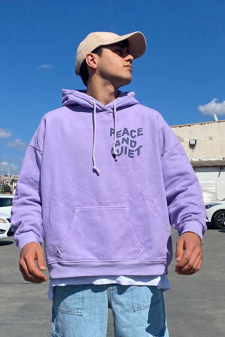 PEACE BASKILI OVERSIZE HOODIE