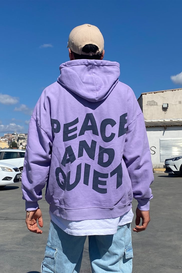 PEACE BASKILI OVERSIZE HOODIE