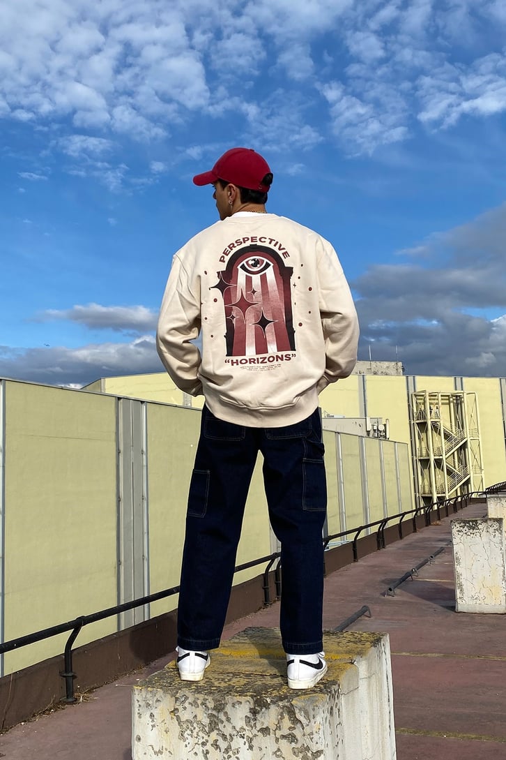 PERSPECTIVE BASKILI OVERSIZE HOODIE