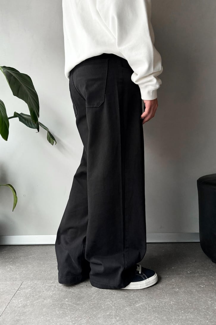 Pileli Gabardin Pantolon
