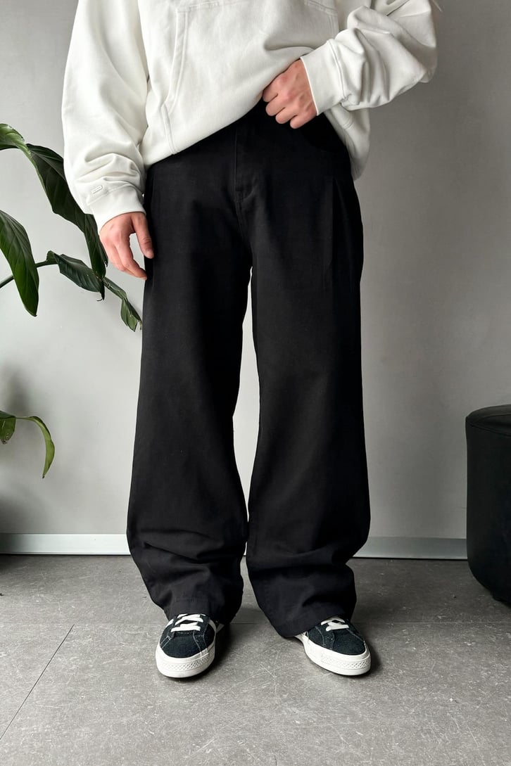 Pileli Gabardin Pantolon