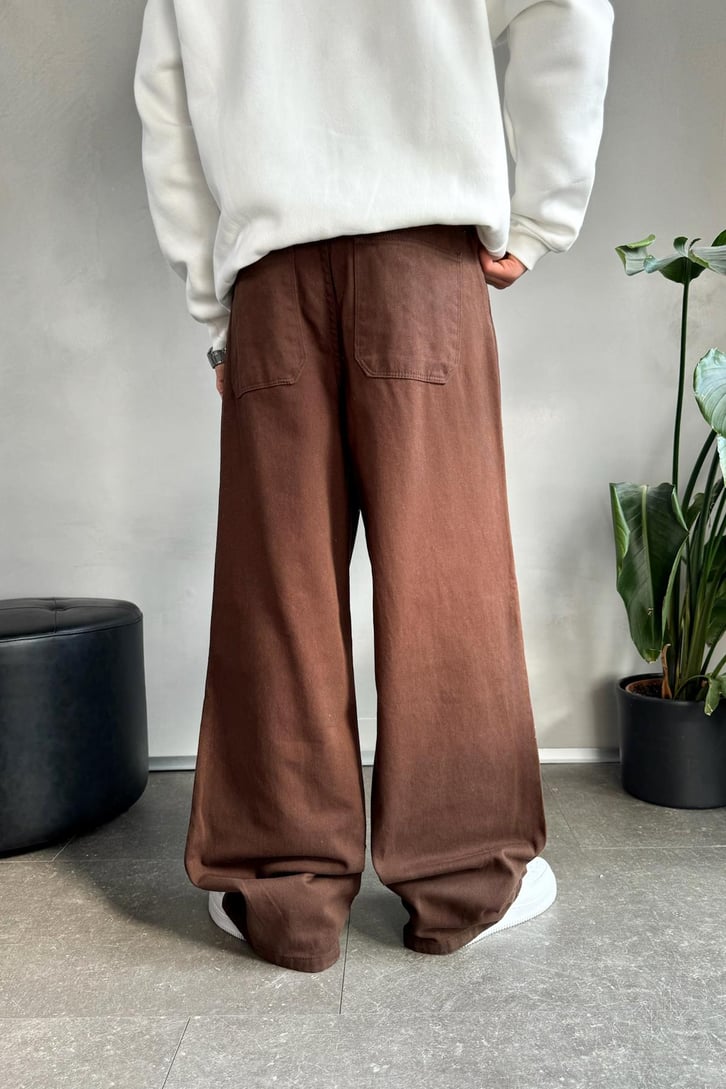 Pileli Gabardin Pantolon