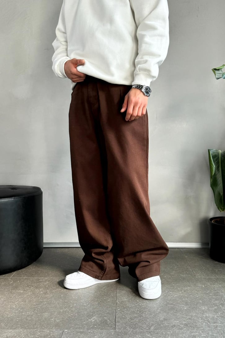 Pileli Gabardin Pantolon