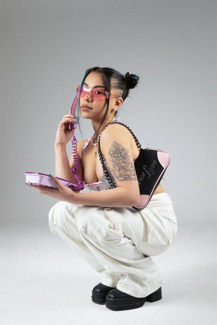 Pink Blaze Yıldız Detaylı Unisex Gözlük