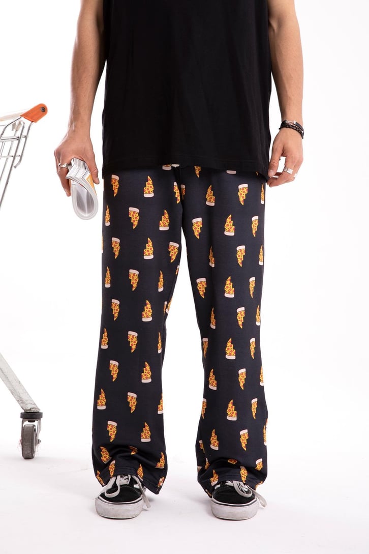 Pizza Baskılı Pijama