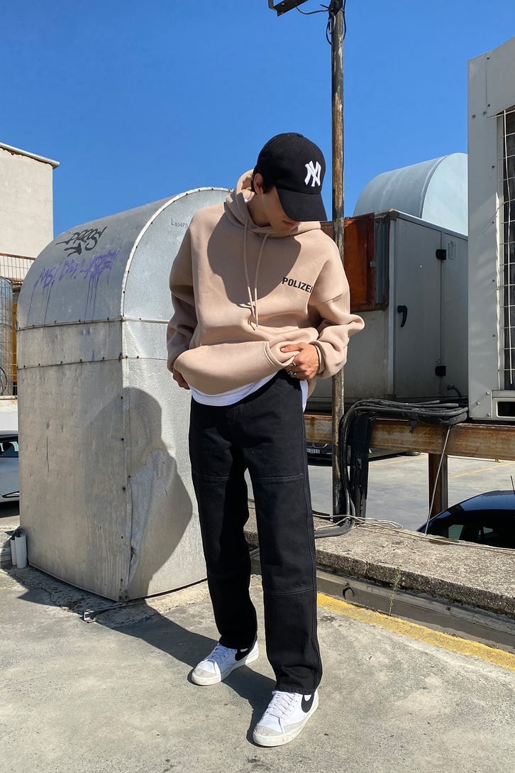 POLIZEI BASKILI OVERSIZE HOODIE