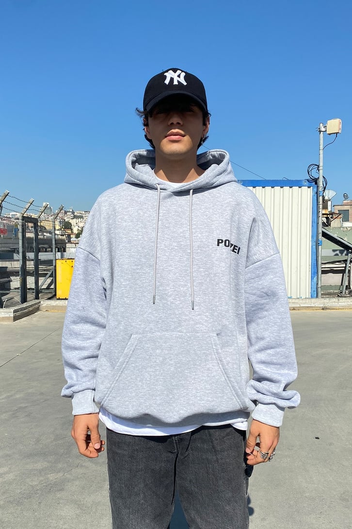 POLIZEI BASKILI OVERSIZE HOODIE
