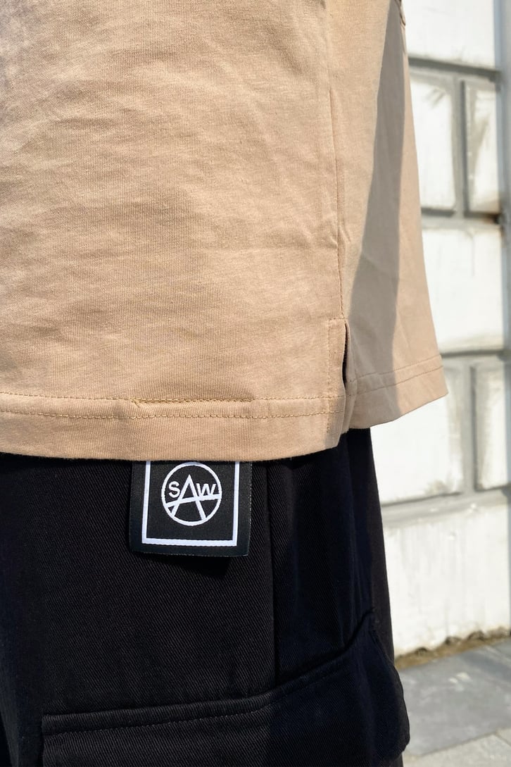 Polo Yaka Basic Oversize Tshirt