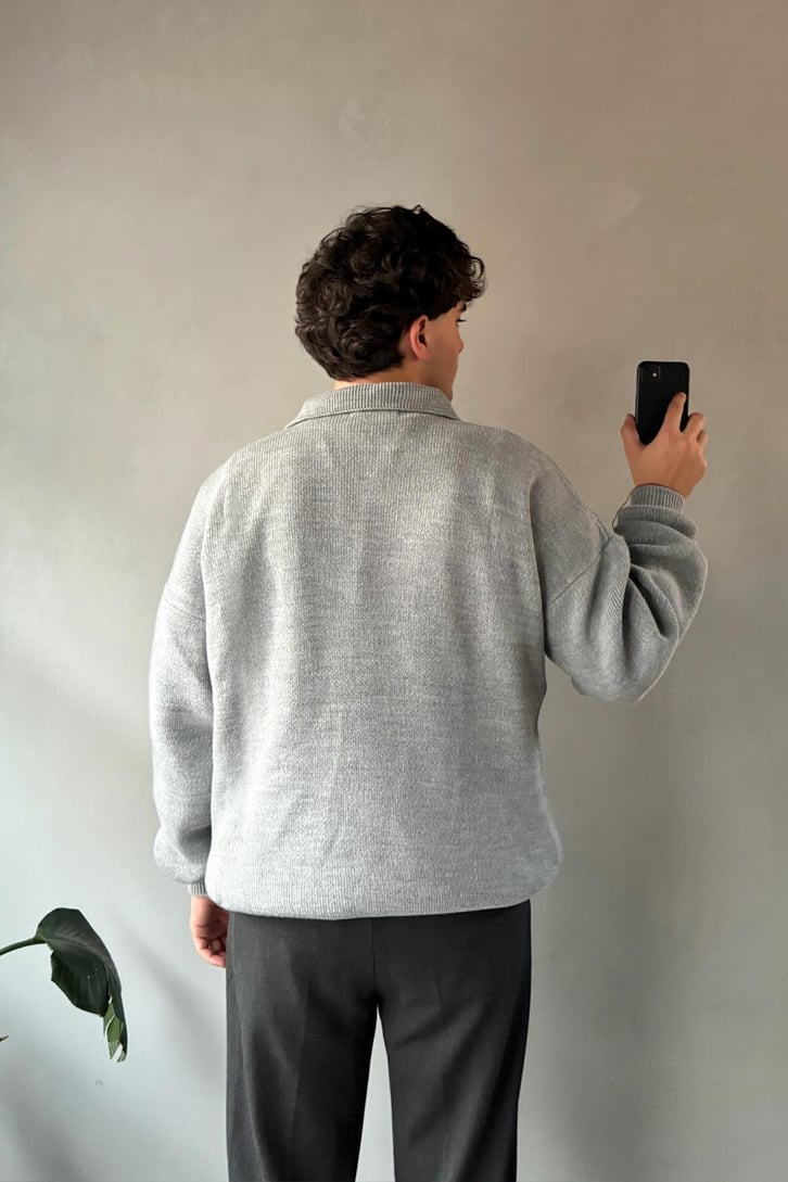 Polo Yaka Basic Triko Kazak