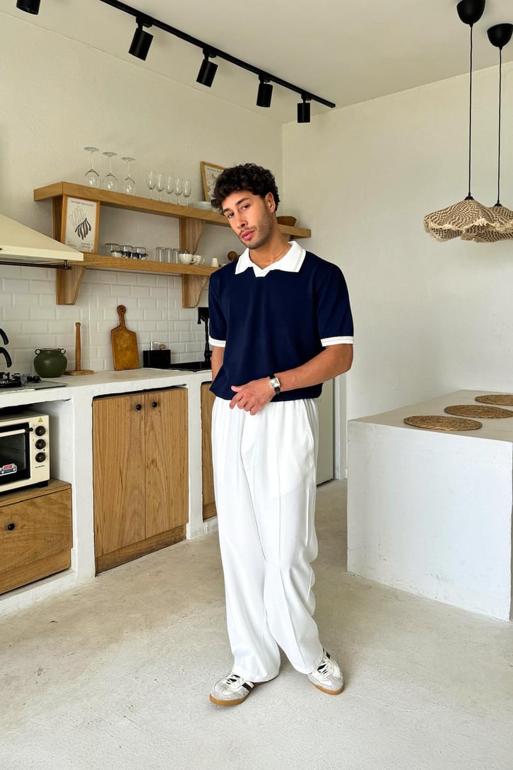 Polo Yaka Basic Triko Tişört