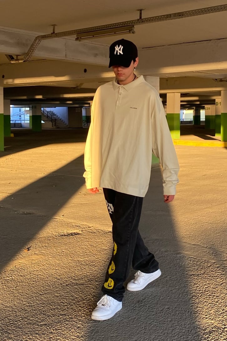POLO YAKA EXTRA OVERSIZE TSHIRT