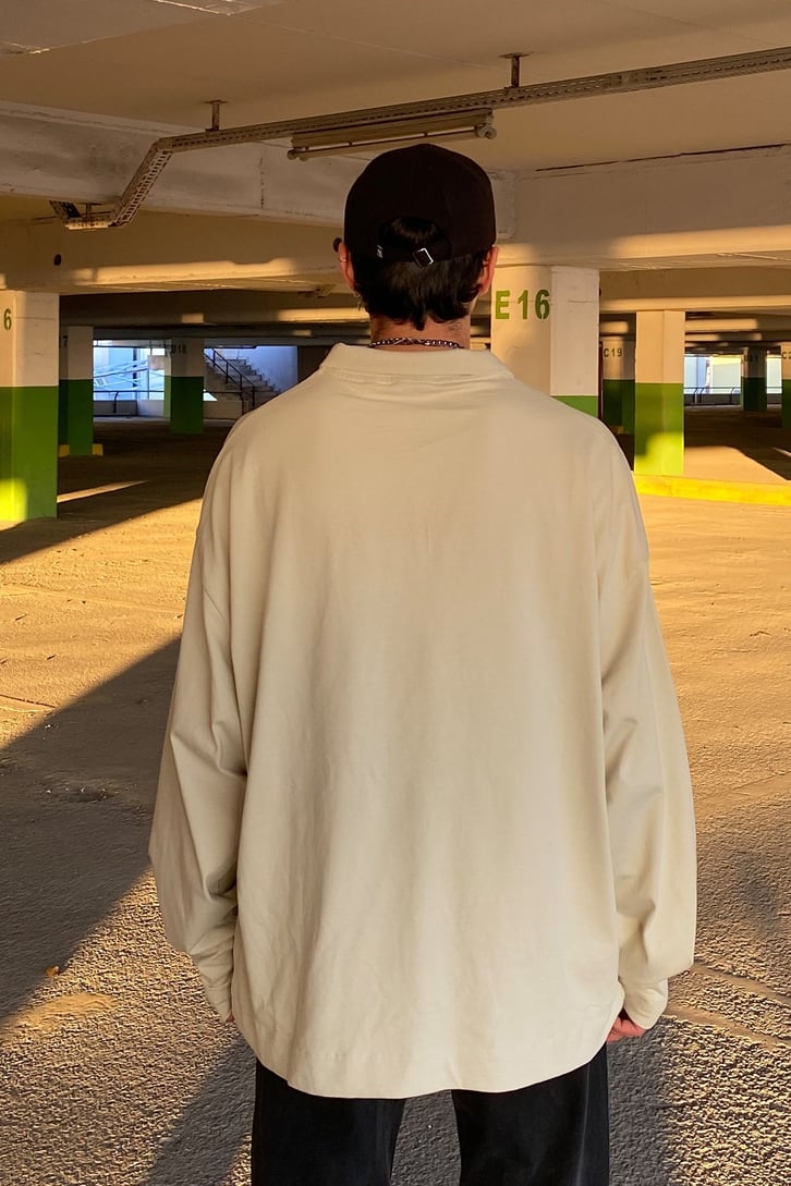 POLO YAKA EXTRA OVERSIZE TSHIRT