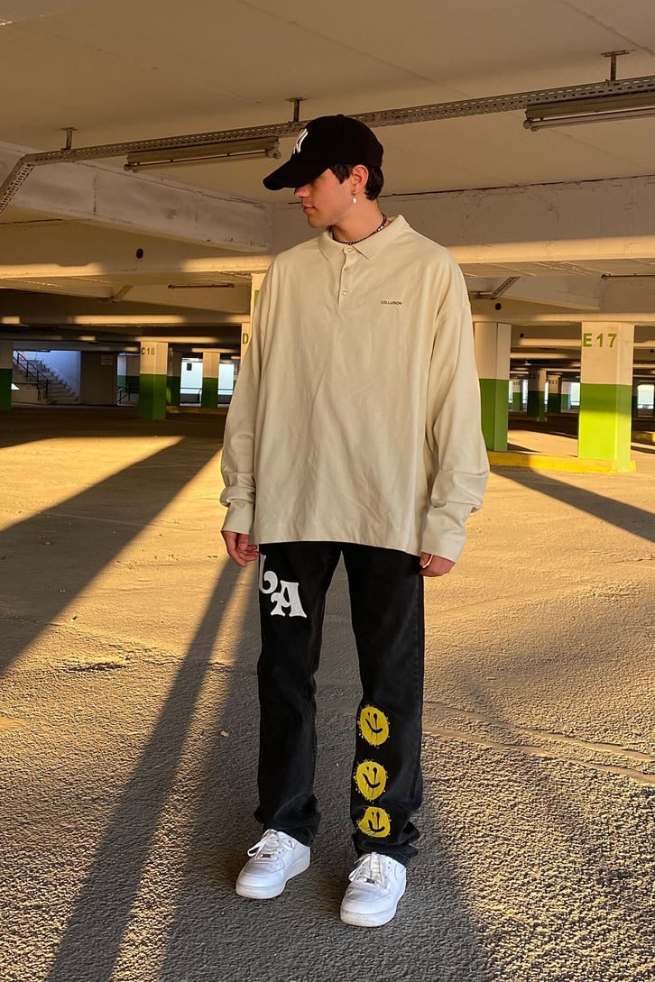 POLO YAKA EXTRA OVERSIZE TSHIRT