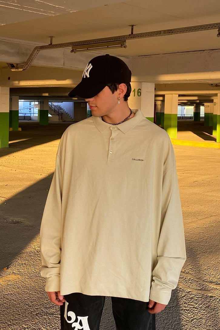 POLO YAKA EXTRA OVERSIZE TSHIRT