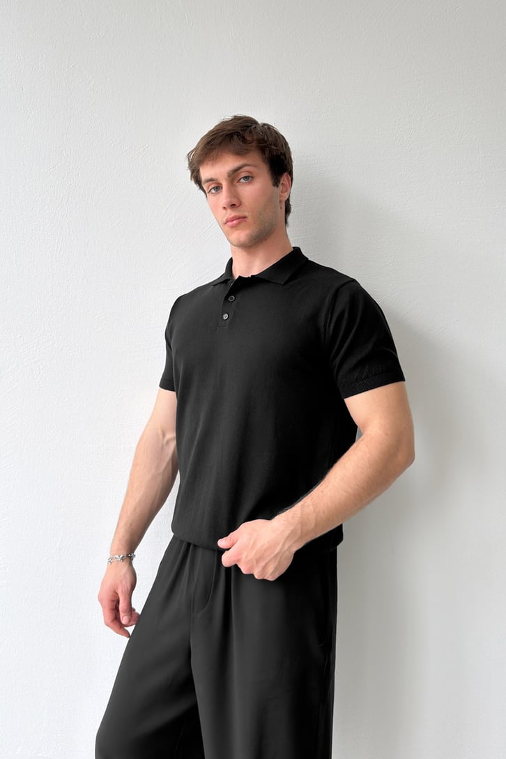 Polo Yaka Triko Tişört
