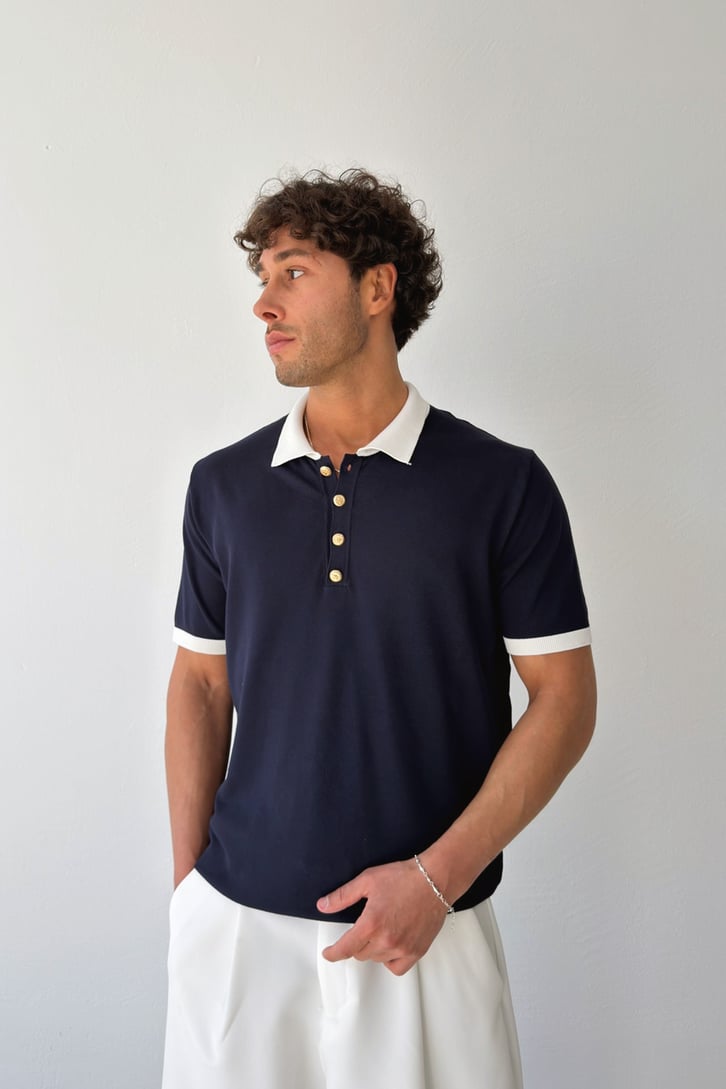 Polo Yaka Triko Tişört
