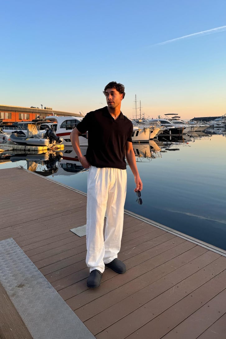 Polo Yaka Triko Tişört