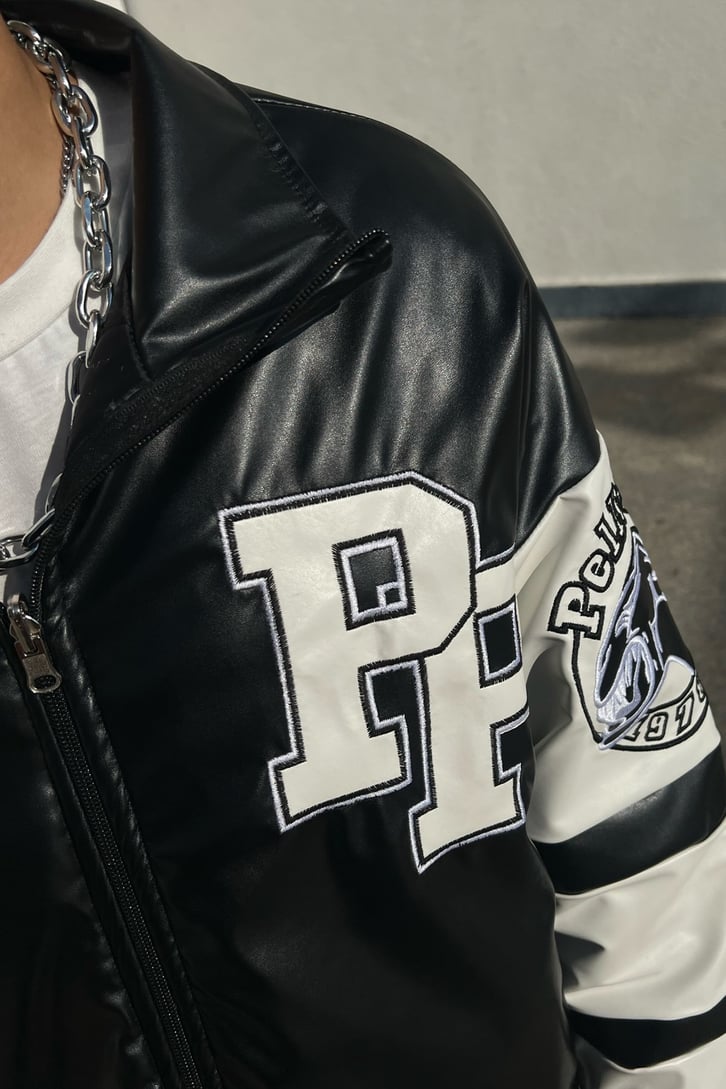 PP Letter Siyah Suni Der Kolej Ceket