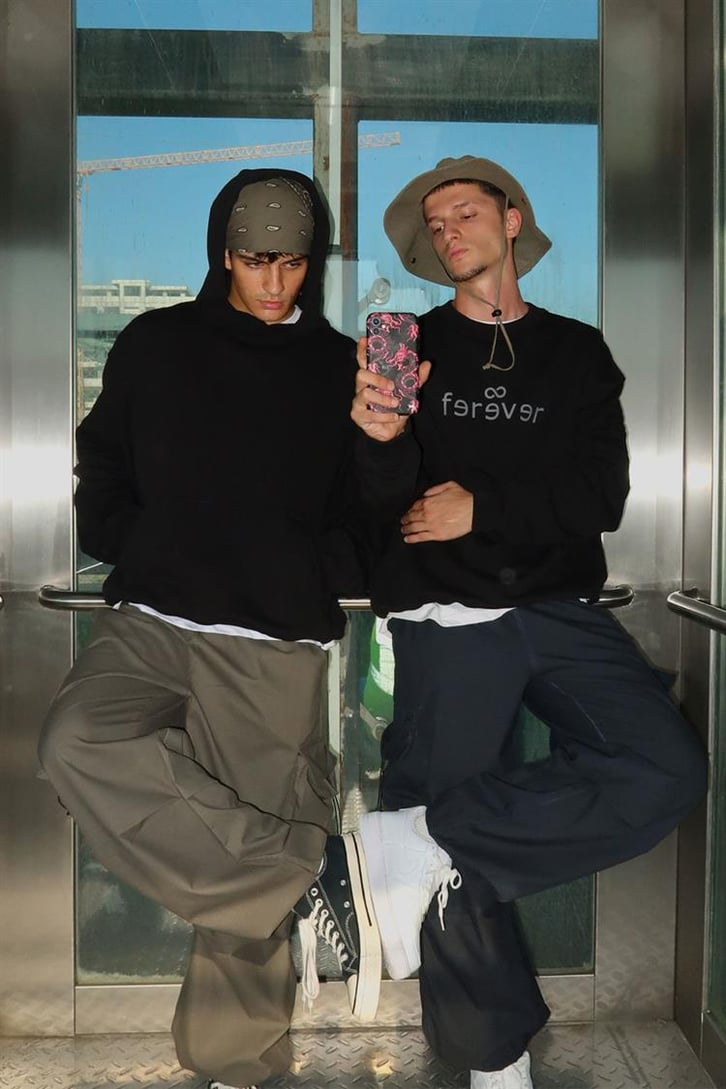 Premium Basic Siyah Oversize Hoodie