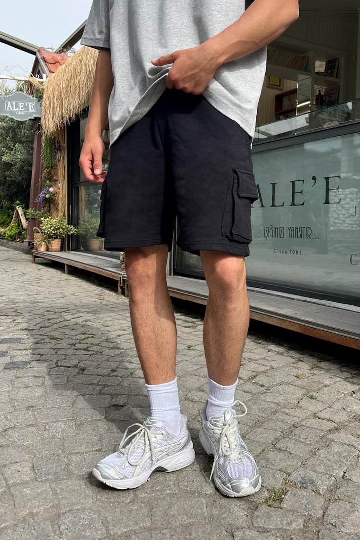 Premium Daily Kargo Cepli Basic Şort