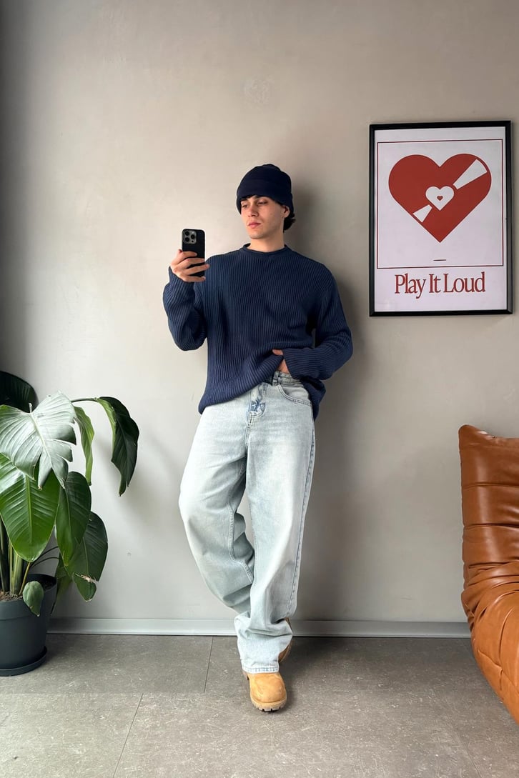 Premium Fitilli Triko Kazak