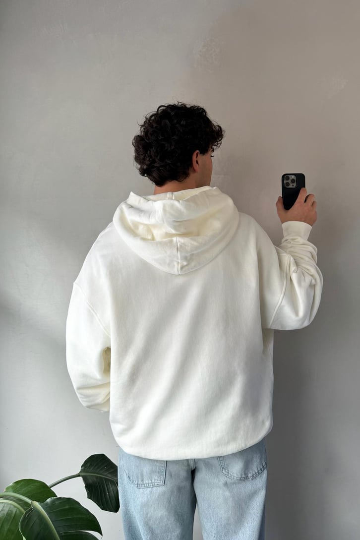 Premium Kumaş 450 Gsm Basic Zip Hoodie