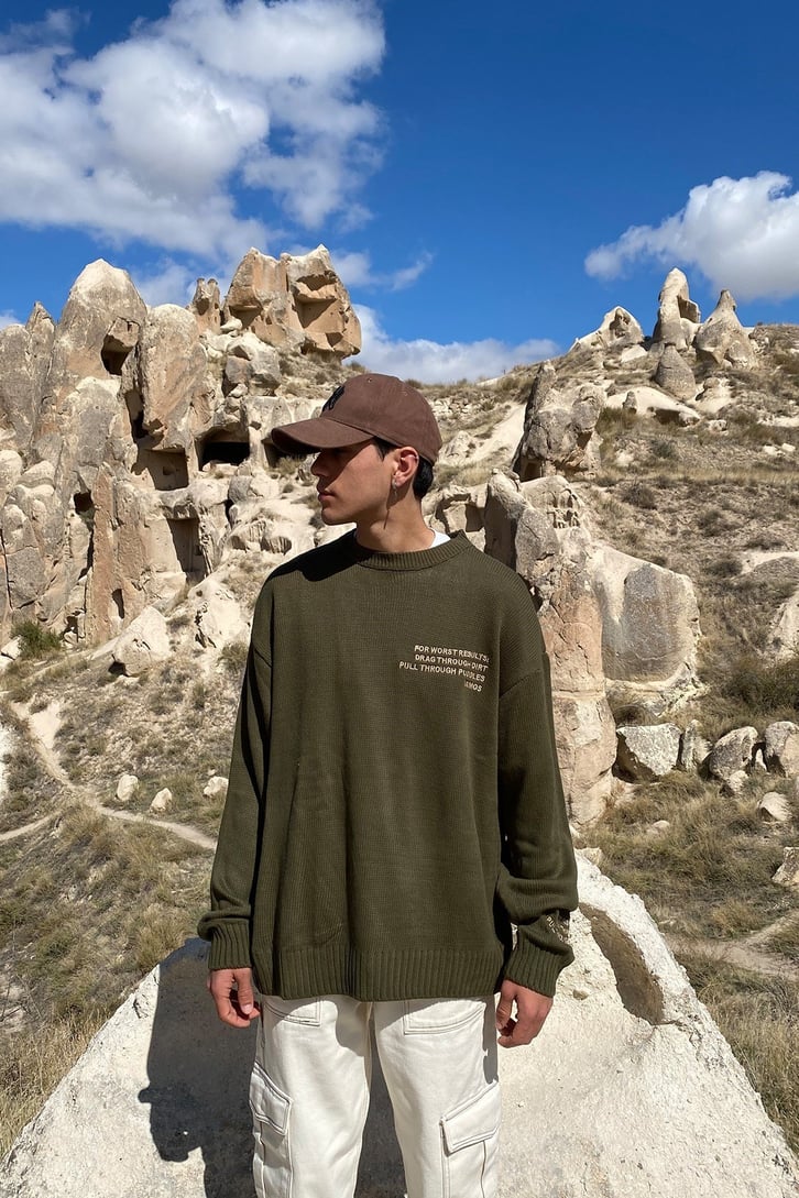 Premium Oversize Beige Sweather