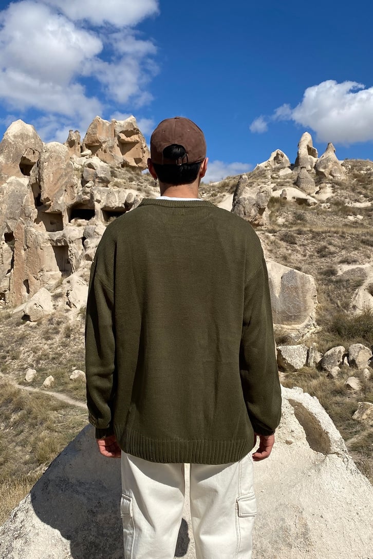 Premium Oversize Beige Sweather