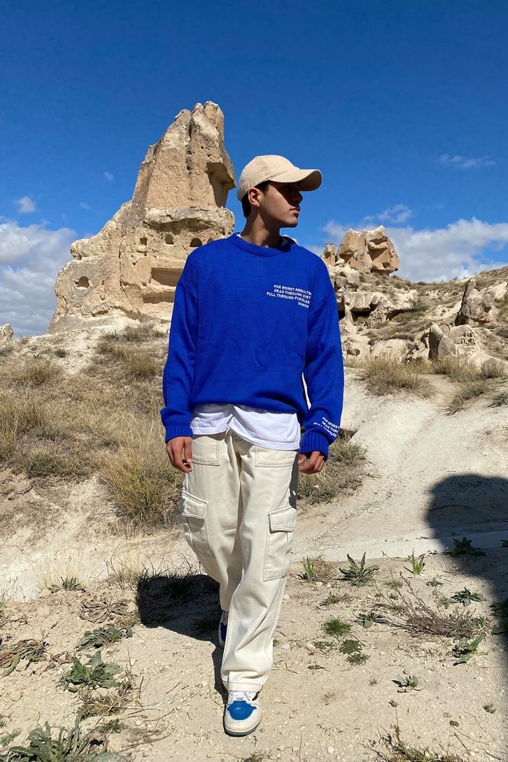Premium Oversize Beige Sweather