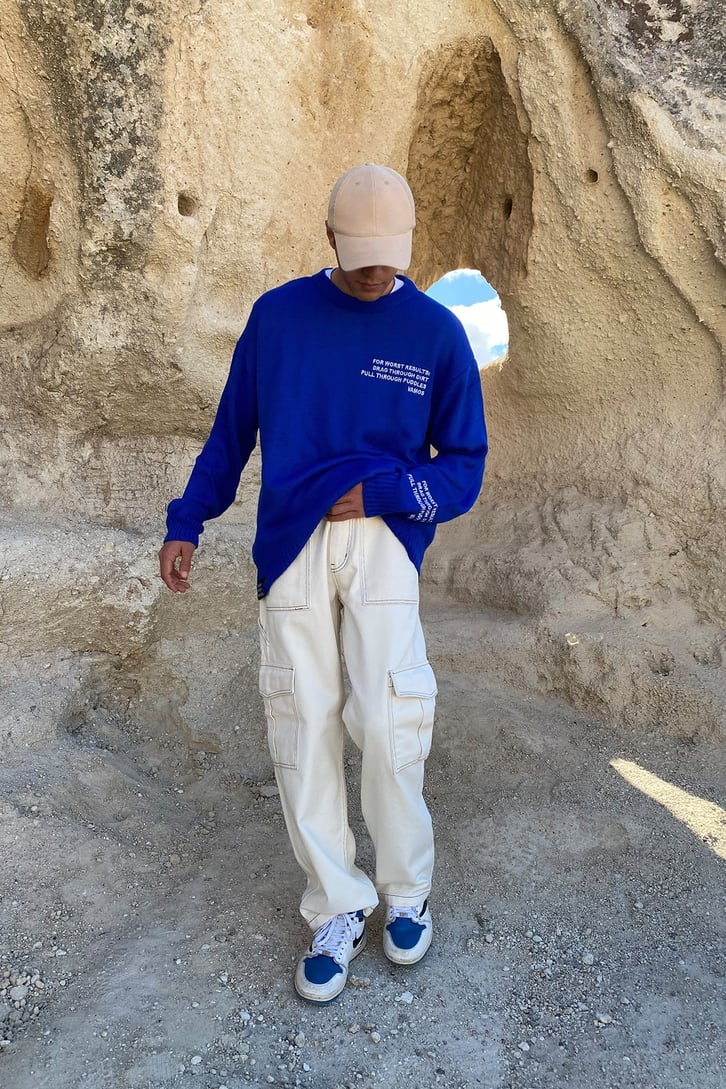 Premium Oversize Beige Sweather