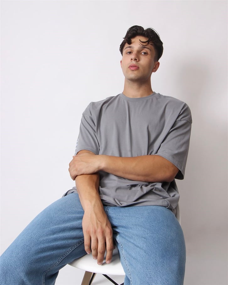 PREMIUM OVERSIZE MİNİMAL BASKILI TSHIRT