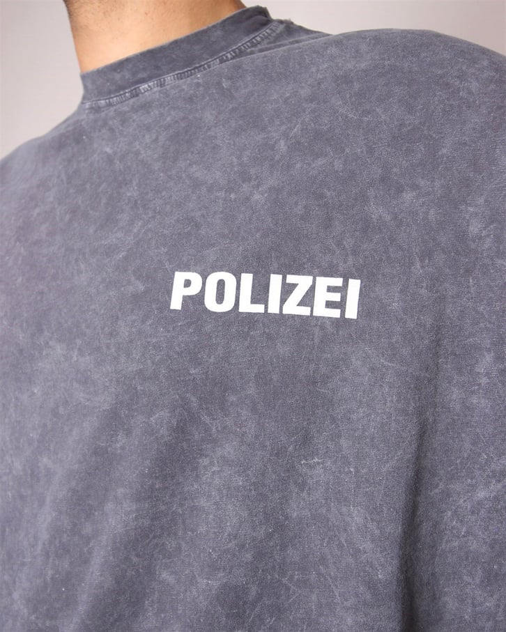Premium Yıkamalı Gri Oversize Yazlık Takım