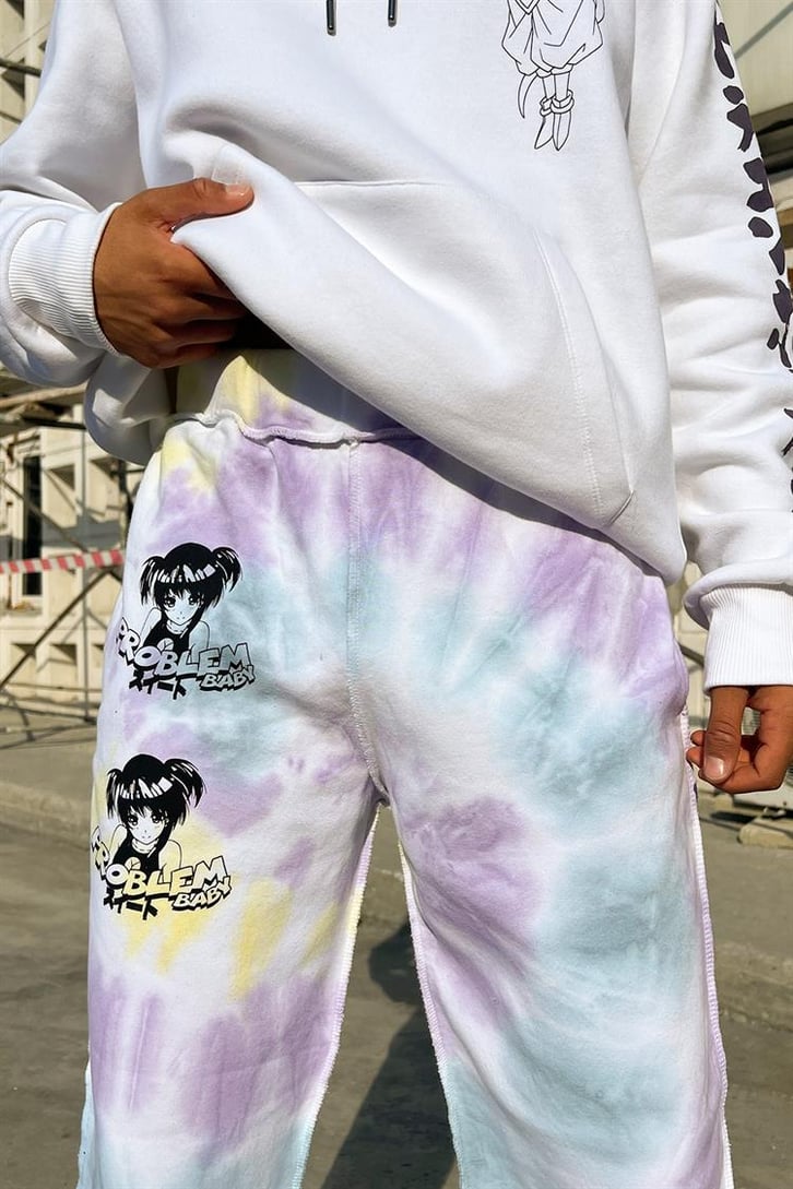 Problem Baby Baskılı Batik Desen Eşofman Altı