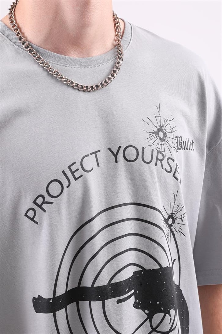 Project Yourself Baskılı Tshirt