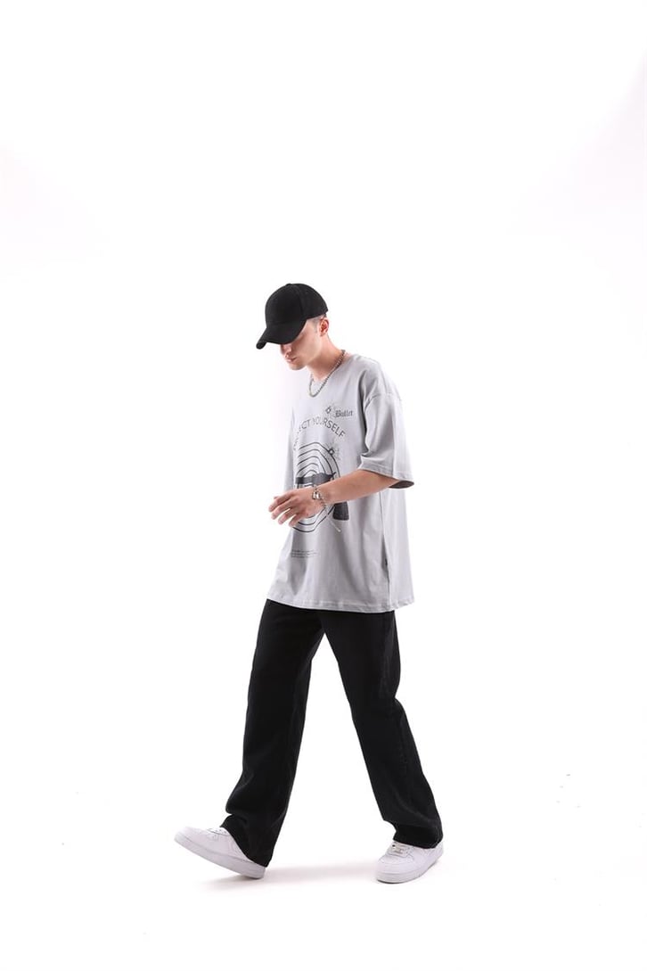 Project Yourself Baskılı Tshirt