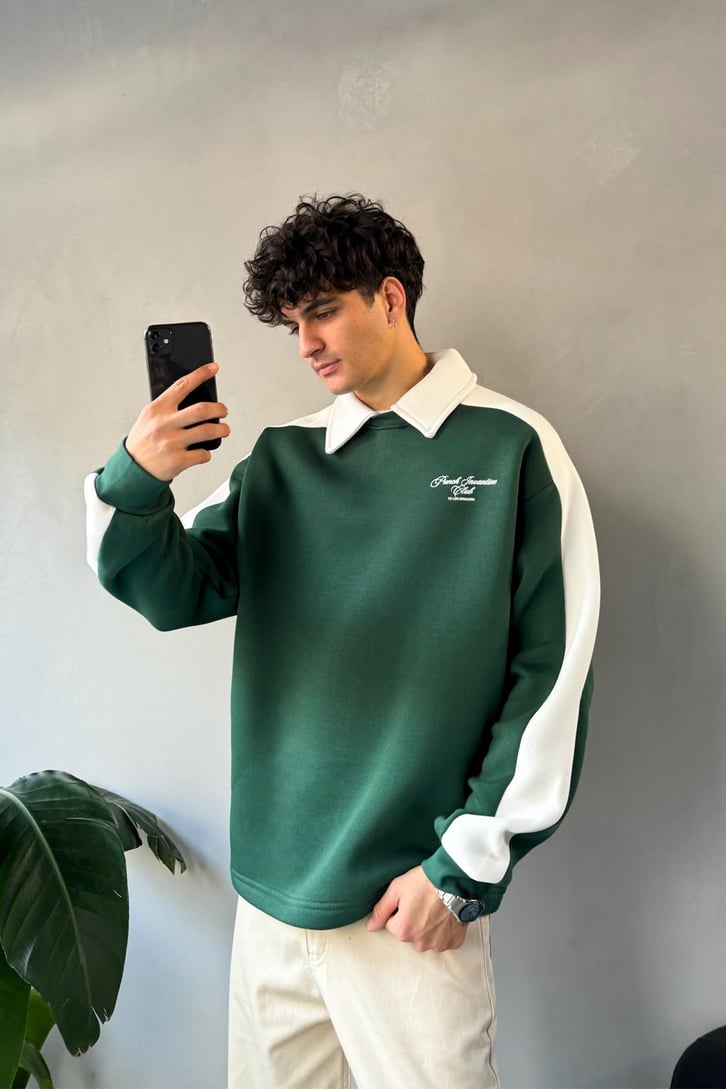 Punch Invantine Club Baskılı Sweatshirt