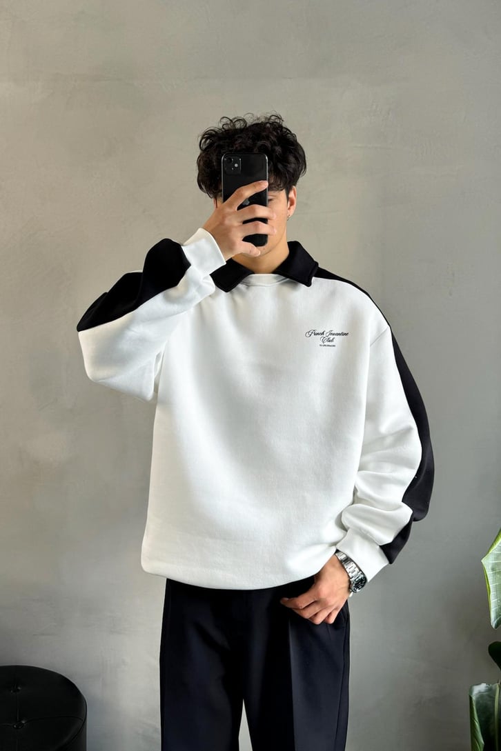 Punch Invantine Club Baskılı Sweatshirt
