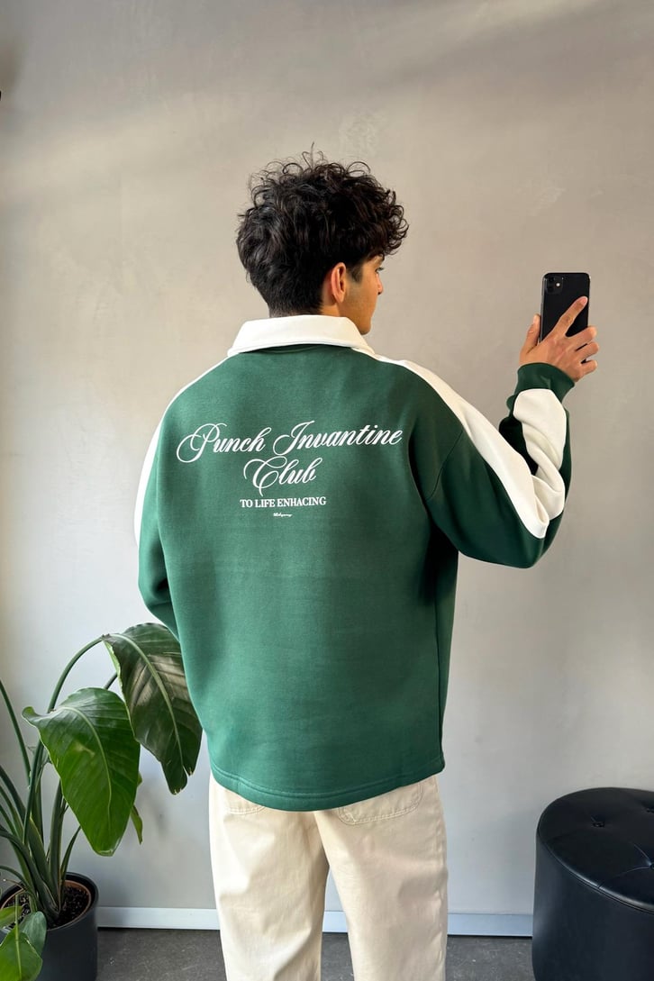 Punch Invantine Club Baskılı Sweatshirt